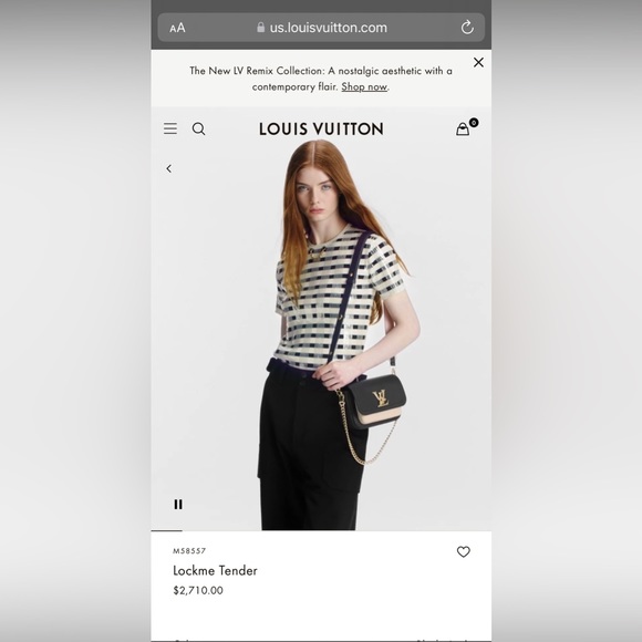 Louis Vuitton Lockme Tender bag - Picture 12 of 13